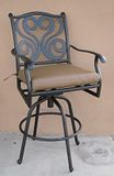 Perris California Perris Swivle Bar Stool with sunbrella cushion
